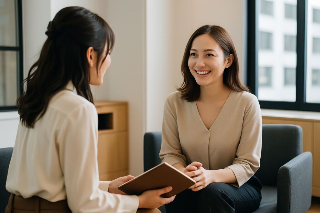 社内カジュアル面談を実施します（オンライン可）